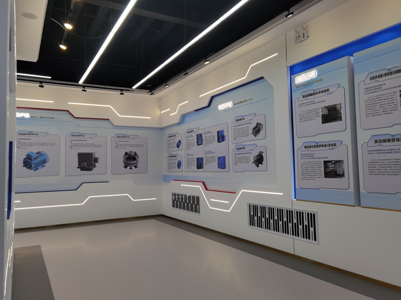 佳木斯佳电集团企业展厅(图1)