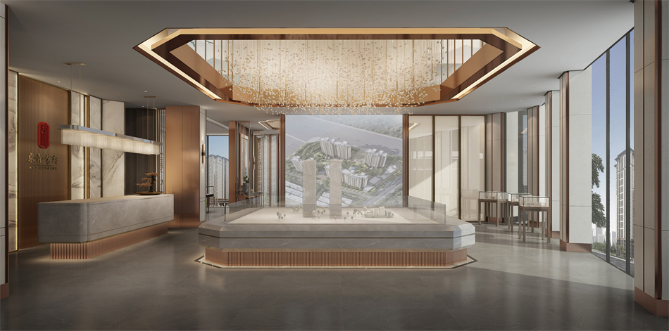 东青紫郡售楼中心(图5)