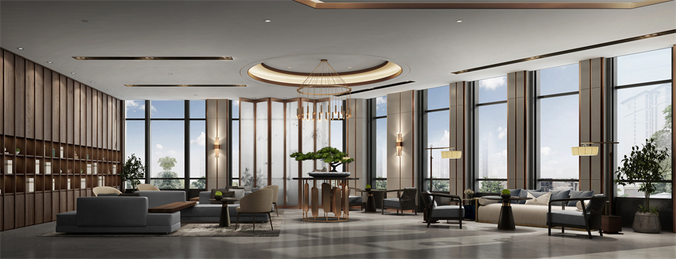 东青紫郡售楼中心(图10)